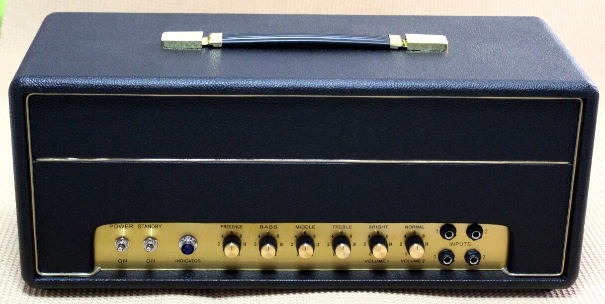 China Marshall Style JTM45 Hand Wired All Tube Guitar Amplifier Head with Ruby Tubes 50W on sale