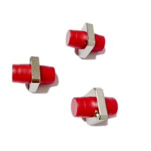 FC Simplex Single - Mode Fiber Optic Adapters , Fiber Cable Adapters High