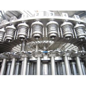 Industrial vitamin drinks, milk, beverage bottling rinsing, filling and capping