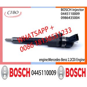 Diesel Common Rail Injector 0445110009 0986435004 0445110010 0986435027 for