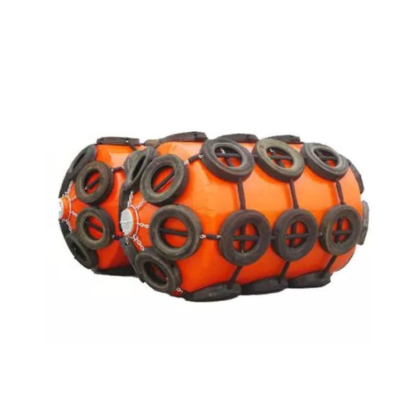 Marine Dock Floating Foam Fender 2.5*5.5M Industrial Energy Absorbing Black