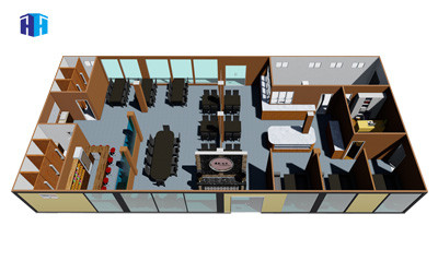 Quality Luxury floating container restaurant bar mobile house design for sale wholesale