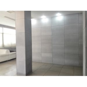 100% Non-asbestos Light Grey Fiber Cement Board High density Fire Resistance