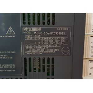 200W MITSUBISHI MR-J3-20A-RX035T015 AC Servo Amplifier 1.5A Industrial DRIVE