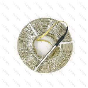 PE PU Coating Steel Ruler Cable With Electrode Probe For Water Level Meter 0