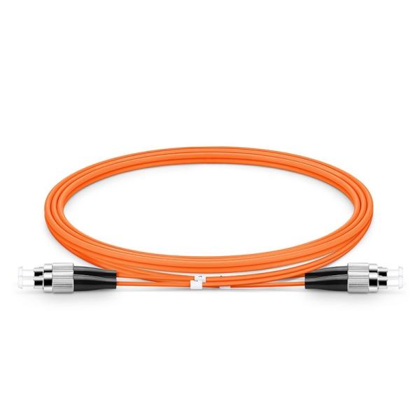 Multimode Optical Fiber Patch Cable Robust Connector Engineered for Data Center Applications and Network Backbone Systems