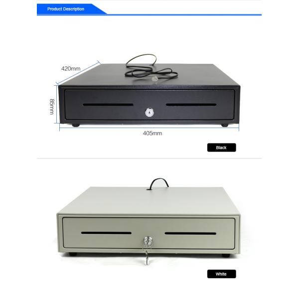 Electronic Mini Metal RJ11 Mechanism Locking POS Cash Drawer