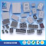 7x11 orange color square hole led dot matrix display module led panel for lift