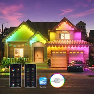 WIFI Control 20MM 25MM IP67 LED Eave Lights Smart Rgb Ic With 72 Scene Modes