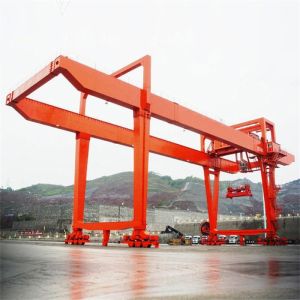 Container Harbor Freight Marble Winch Double Girder Gantry Crane 40t 50t 80t