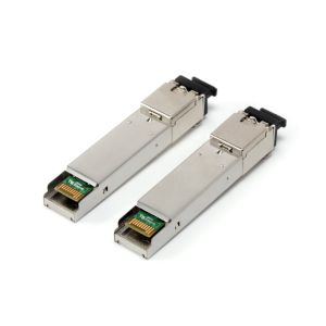 Rx1310nm BIDI SFP Optical Transceiver DDM / DOM For 1000BASE SM Gigabit Ethernet