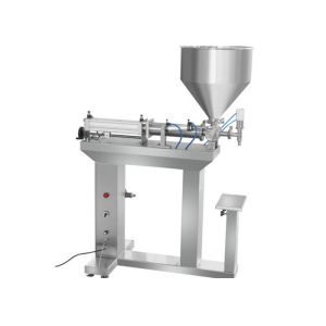Cheap Large Capacity Vertical Semi Auto Filling Machine Quantitative For Liquid / Paste for sale