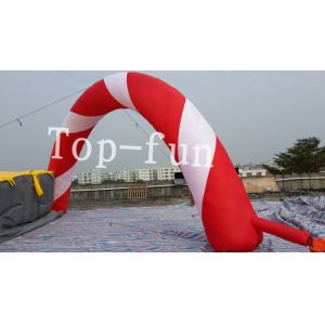 Cheap Goodlooking Inflatable Rainbow Clolorful Arch For Advertising Or Event for sale