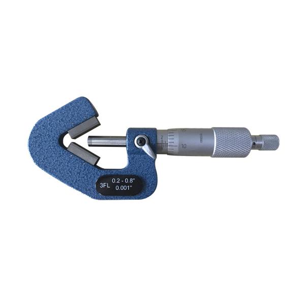 Quality 0.00008" Precision V-Anvil Micrometer with Carbide Measuring Face wholesale