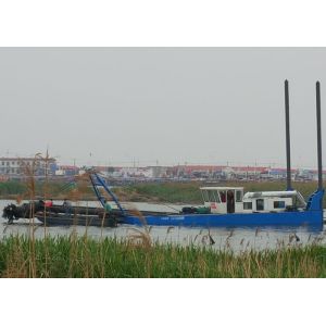 Cheap Diesel 150cbm/H Blue Color Cutter Head Dredge / 16kw River Dredging Machine for sale