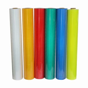 High Visibility Prismatic Reflective Sheeting Reflective Film Vinyl Roll For