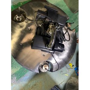 Stainless Steel Water Floating Fountain With Lamp And Pump