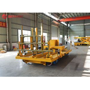 63t Industrial Rail Battery Transfer Cart Q235 20m / Min Low Voltage Rail