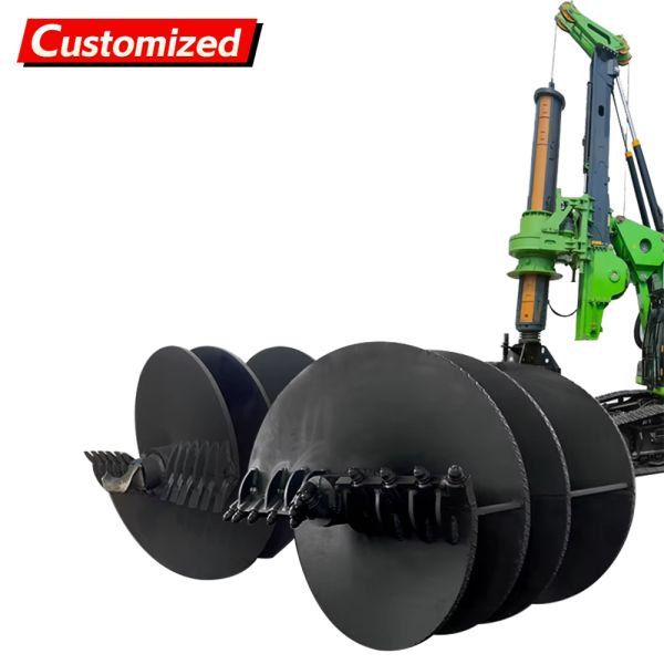 custom Auger Boring Machine 300mm to 1000mm Auger Drill Bits (for Earthmoving