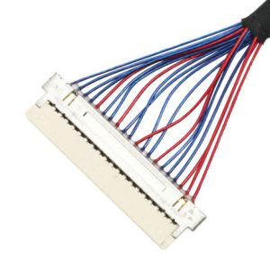 0.5mm Pitch 20453-220t-03 Lvds Cable Assembly Df19g-20s To I-Pex ISO14001