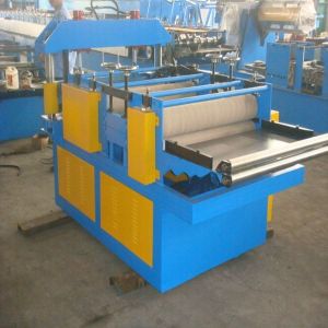 Cheap Down Pipe Cut To Length Steel Slitting Line / Sheet Metal Slitter Machine 10m-15m/Min for sale