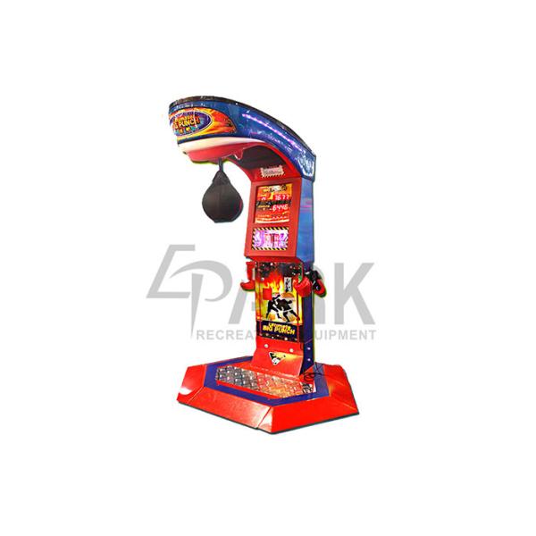 Amusement Fitness Fist Strength Testing Redemption Game Machine / Ultimate Big Punch
