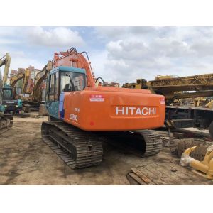 Good condition Second-hand 19400KG Orange Hitachi Excavator Zx200 with ISUZU AA