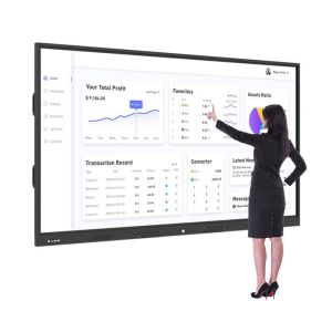 Multi-Touch IR / Capacitive Touch Screen Presentation Board With 400cd/M2