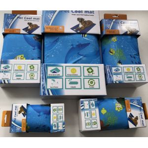 Hot Selling Dog Ice Pad Gel Material Camouflage Pattern Cooling Mat For Pet Dog