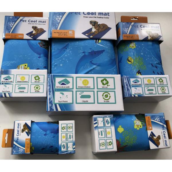 Hot Selling Dog Ice Pad Gel Material Camouflage Pattern Cooling Mat For Pet Dog