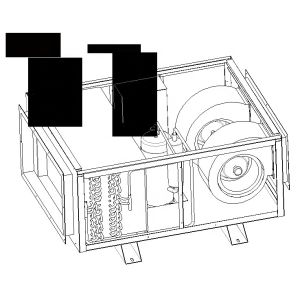 240L/D Factory Produce Low Temperature Ceiling Mounted Dehumidifier Greenhouse