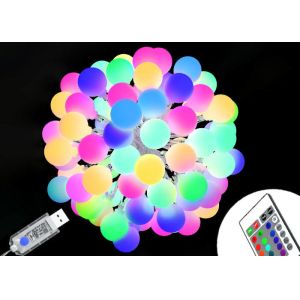 16 RGB FCC Color Change Ball Lights FCC With 50pcs Lamp Beads