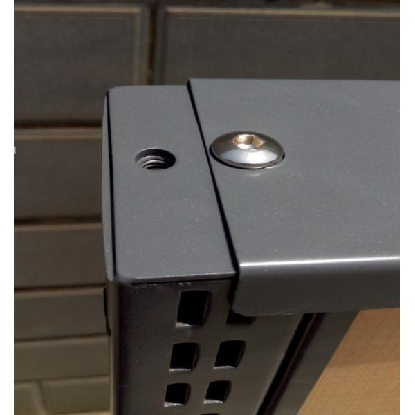 Supermarket Steel Wood Supermarket Shelf Customization 1 Or 2 Sided