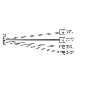 Cheap ATM Spare Parts NCR 445-0708595 REMOTE DEVICES HARNESS for sale