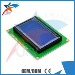 China White Letter On Blue Backlight Module For Arduino 12864 LCD Display Module on sale