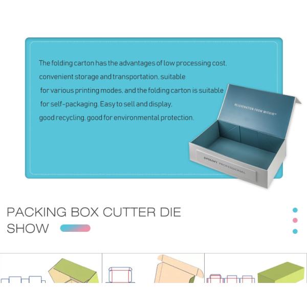 Cardboard Folded Gift Box Magnetic Lid Closure Book Style Rigid Sliding Packaging Flat Mailer