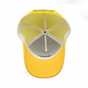 Solid Colors Lightweight Trucker Mesh Cap With Adjustable Strap Small Braid