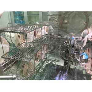 Double Side Sterility Test Isolator For Pharmaceutical Factory , Isolator In