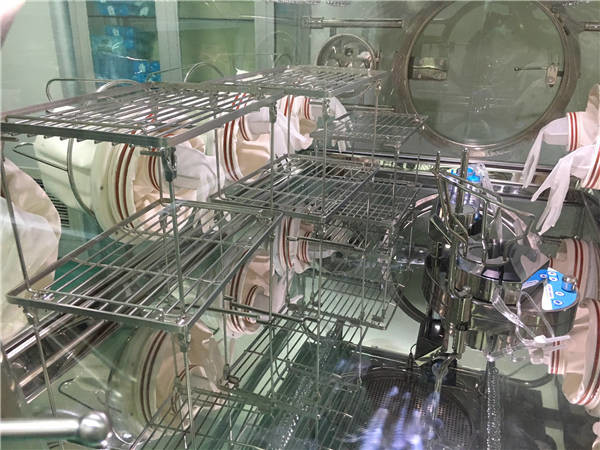 Double Side Sterility Test Isolator For Pharmaceutical Factory , Isolator In