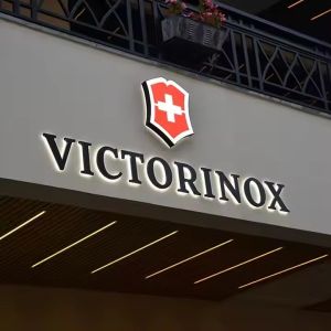 China Waterproof Stainless Steel Frame Led Backlit Sign Long Service Life on sale