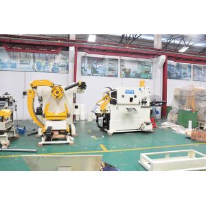 Fast - Speed 2 In 1 Feeder , Small Uncoiler NC Servo Roll Feeder Machine