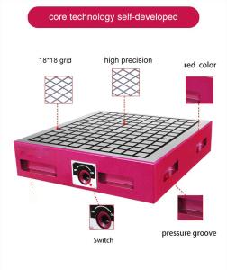 CNC Magnetic Chuck Machining Workholding For CNC Engraving Routers Drilling And Milling Machines