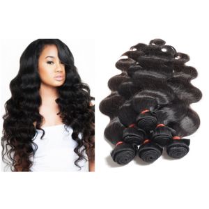 China Full Cuticles Body Wave Unprocessed 8A Virgin Hair With Lace Closure on sale