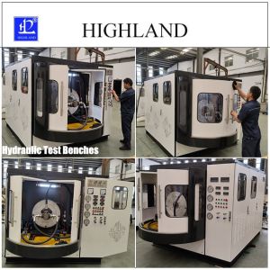 250 Kw Hydraulic Test Benches With Complete Detection Data 500 L/Min Flow Rate