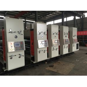 Retail Intelligent Control Flexo Printing Slotting Corrugated Carton Box Making