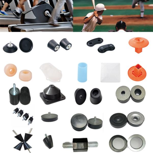Quality Rubber Accessories Sports And Health Equipment Accessories With Rubber Feet Pads wholesale