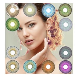 Big Eyes Cosplay Contacts Lenses Color New York Crazy With 0 Power