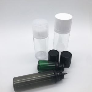 30ml Chubby Gorilla LDPE PET Plastic Unicorn Squeeze Bottle 10 Pack Dropper Bottle Transparent Black Reusable Child Proof