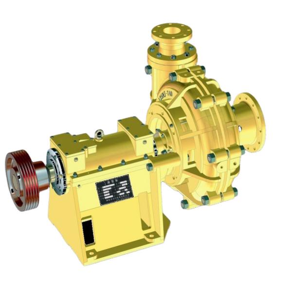 Horizontal 500kw 740r/Min Heavy Duty Mud Slurry Pump ISO9001 Certification