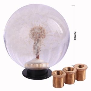 Wholesale customization resin dandelion acrylic master ball car gear flower